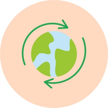 Planet Earth Vector Icon