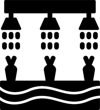 Sprinklers Carrots Vector Icon