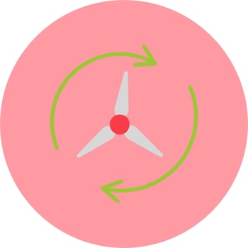 Renewable Energy Vector Icon