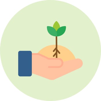 Plant A Tree Vector Icon