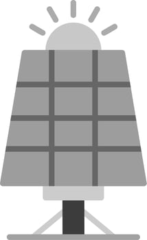 Solar Panel Icon vector