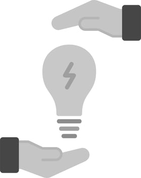 Save Energy Vector Icon