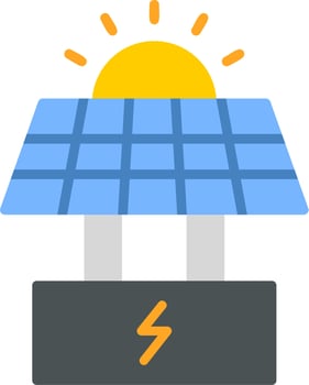 Solar Panel Vector Icon