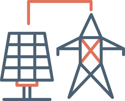 Power Generation Vector Icon