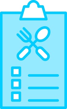 Food Report Vector Icon