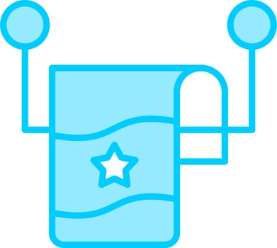 Towel Hanger Vector Icon
