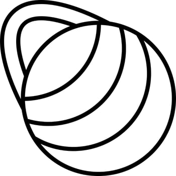 Gym Ball Vector Icon