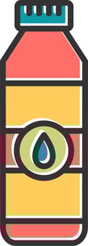 Water Bottle Vector Icon