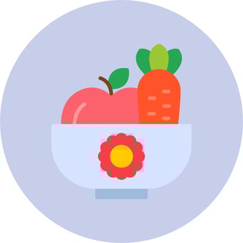 Healthy Food Vector Icon