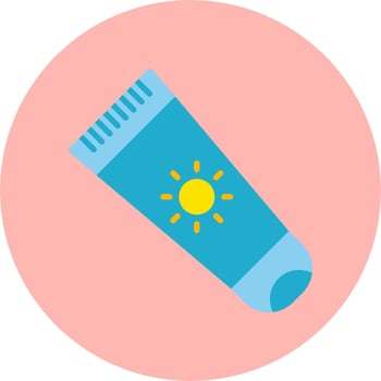 Sunblock Vector Icon