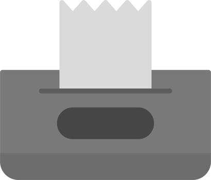 Tissue Box Vector Icon