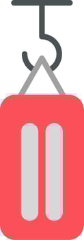 Boxing Bag Vector Icon