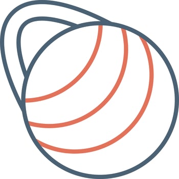 Gym Ball Vector Icon