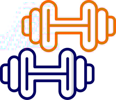 Dumbbell Vector Icon