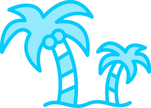 Palm Tree Vector Icon