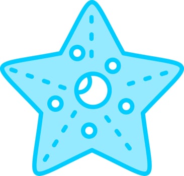 Starfish Vector Icon