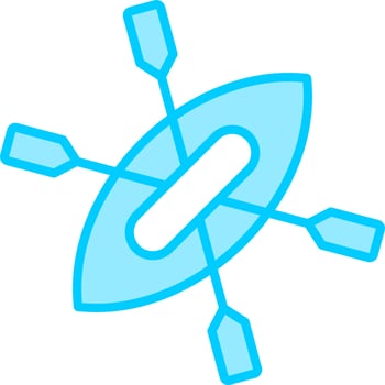 Kayak Vector Icon