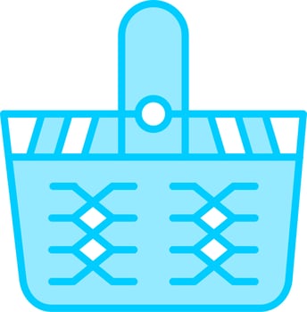 Picnic Basket Vector Icon