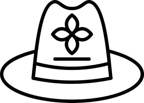 Sun Hat Vector Icon