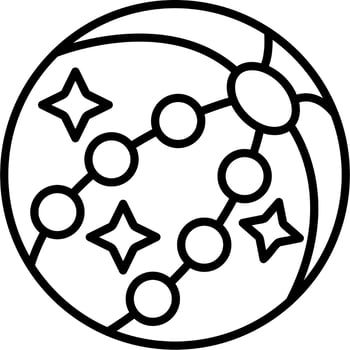 Beach Ball Vector Icon