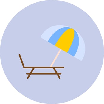 Beach Vector Icon