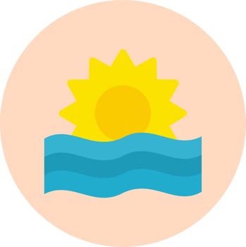 Sunrise Vector Icon