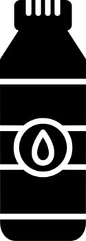 Water Bottle Vector Icon