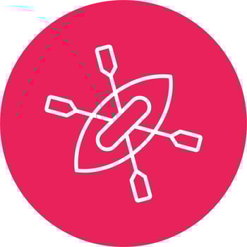 Kayak Vector Icon