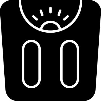 Weight Scale Vector Icon