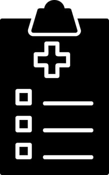 Health Report Vector Icon