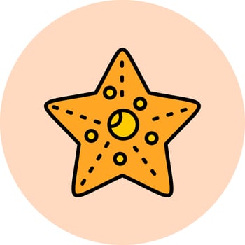 Starfish Vector Icon