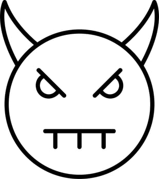 Evil Vector Icon