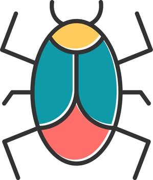 Bug Vector Icon