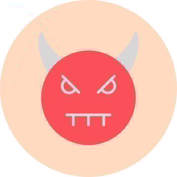 Evil Vector Icon