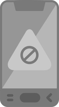 Phone Blocked Vector Icon