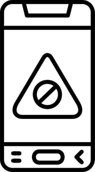 Phone Blocked Vector Icon