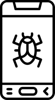 Virus Detective Vector Icon