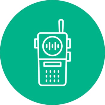 Walkie Talkie Vector Icon