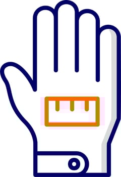 Racing Gloves Vector Icon