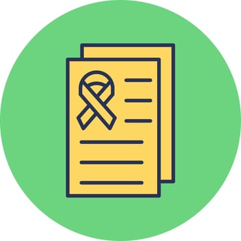 Health Report Vector Icon