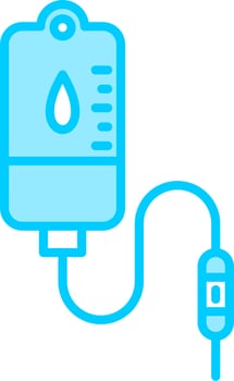 Iv Bag Vector Icon