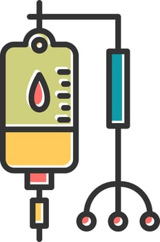 Blood Bag Vector Icon