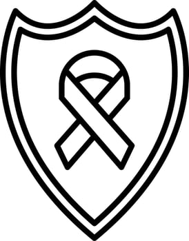 Emblem of Cancer Vector Icon