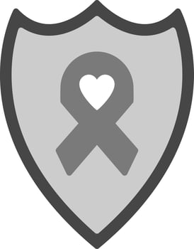 Emblem of Cancer Vector Icon