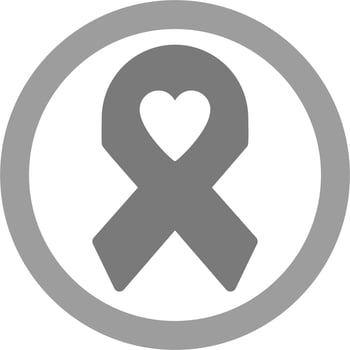 Cancer Ribbon Vector Icon