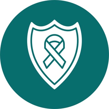 Emblem of Cancer Vector Icon