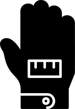 Racing Gloves Vector Icon