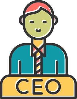 Ceo Vector Icon