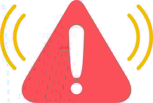 Caution Warning Vector Icon