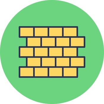 Brick Wall Vector Icon